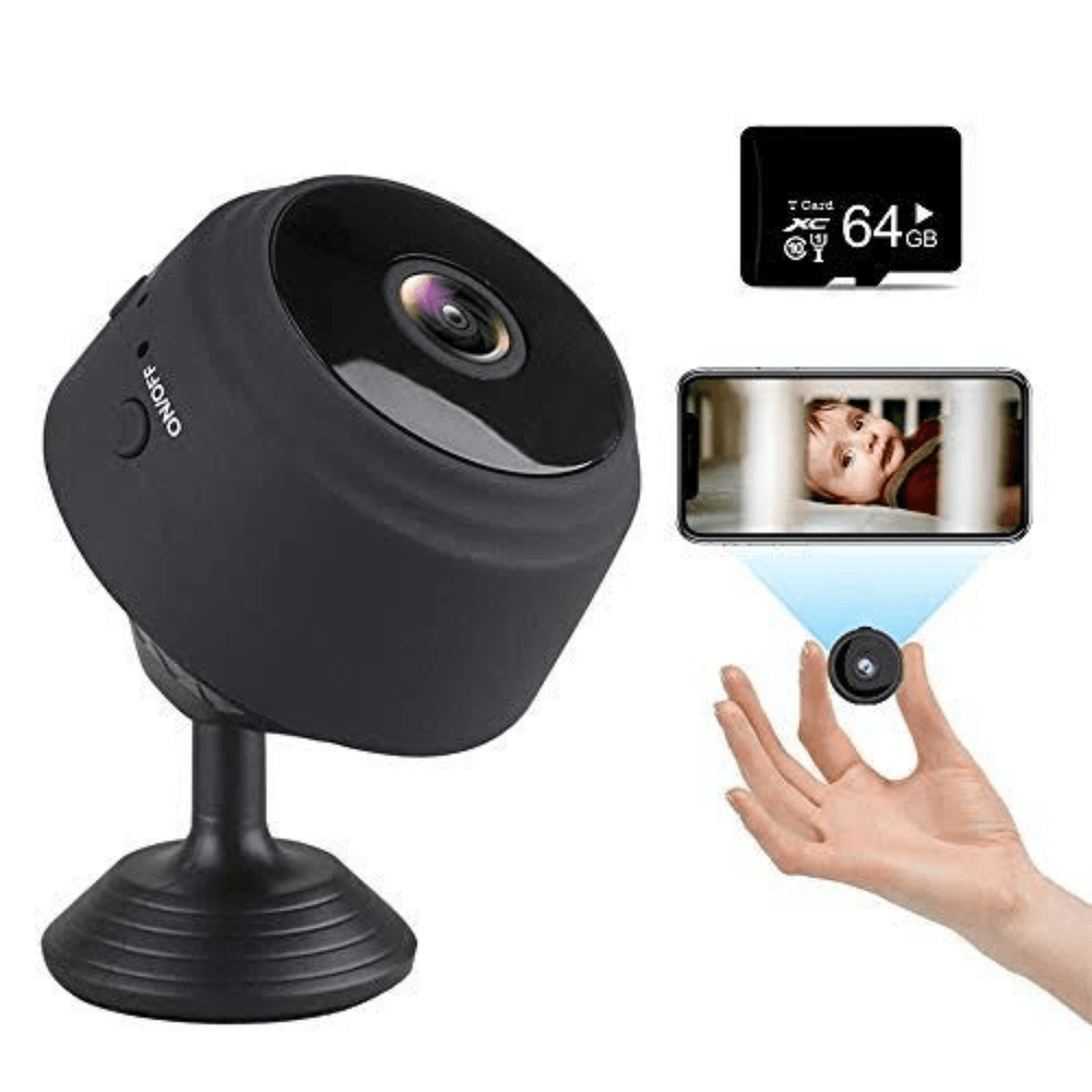 Cámara Espía A9 con WiFi – ¡Protege tu Hogar en Secreto!