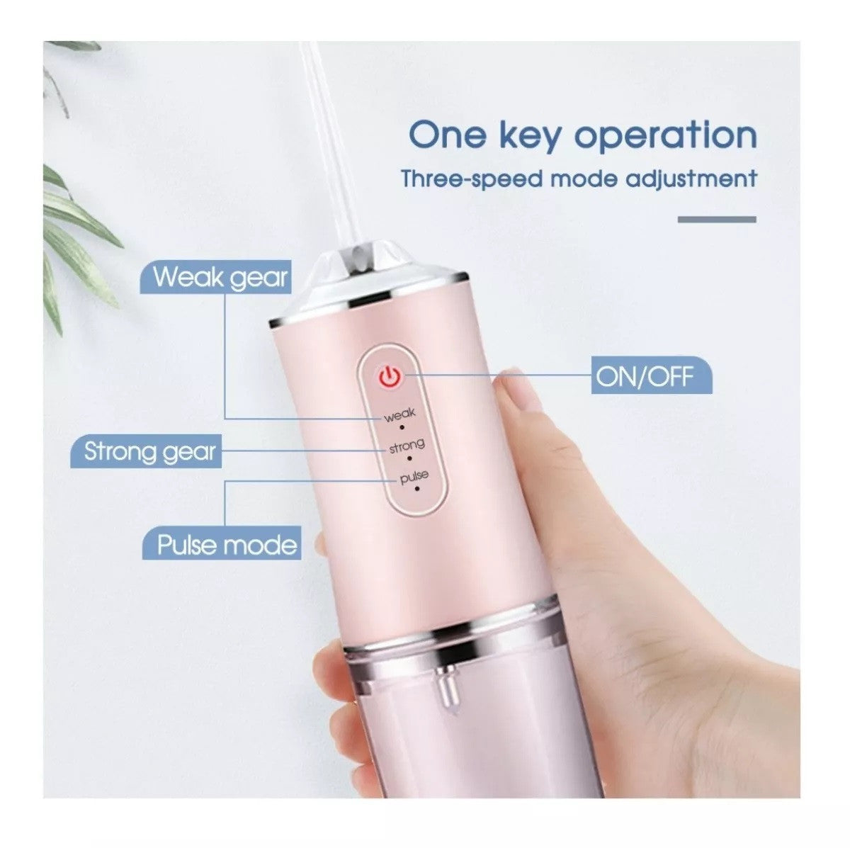 Irrigador Oral Recargable Sarro 3 Boquil
