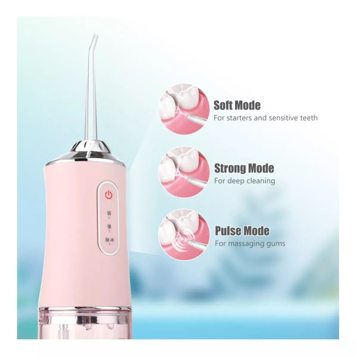 Irrigador Oral Recargable Sarro 3 Boquil