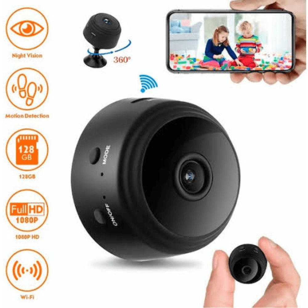 Cámara Espía A9 con WiFi – ¡Protege tu Hogar en Secreto!