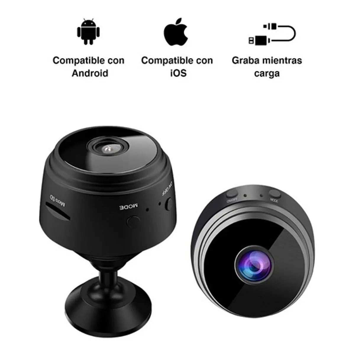 Cámara Espía A9 con WiFi – ¡Protege tu Hogar en Secreto!